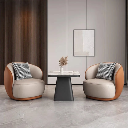 Lounge Modern Set Of 2 Chairs Nordic Modern Stools Table Luxury Office Reception Sedie Da Soggiorno Living Room Furniture