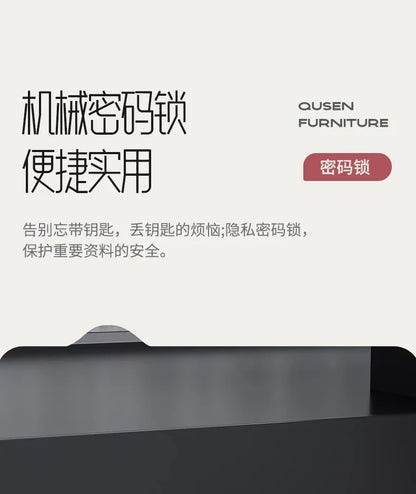 Simple and light luxury office desk and chair combination President's table Manager table Large desk office