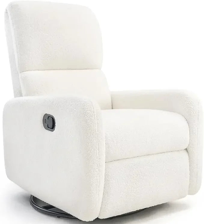 Swivel Glider Rocking Recliner Chair for Adults, Comfortable Upholstered Sofa Armchair
