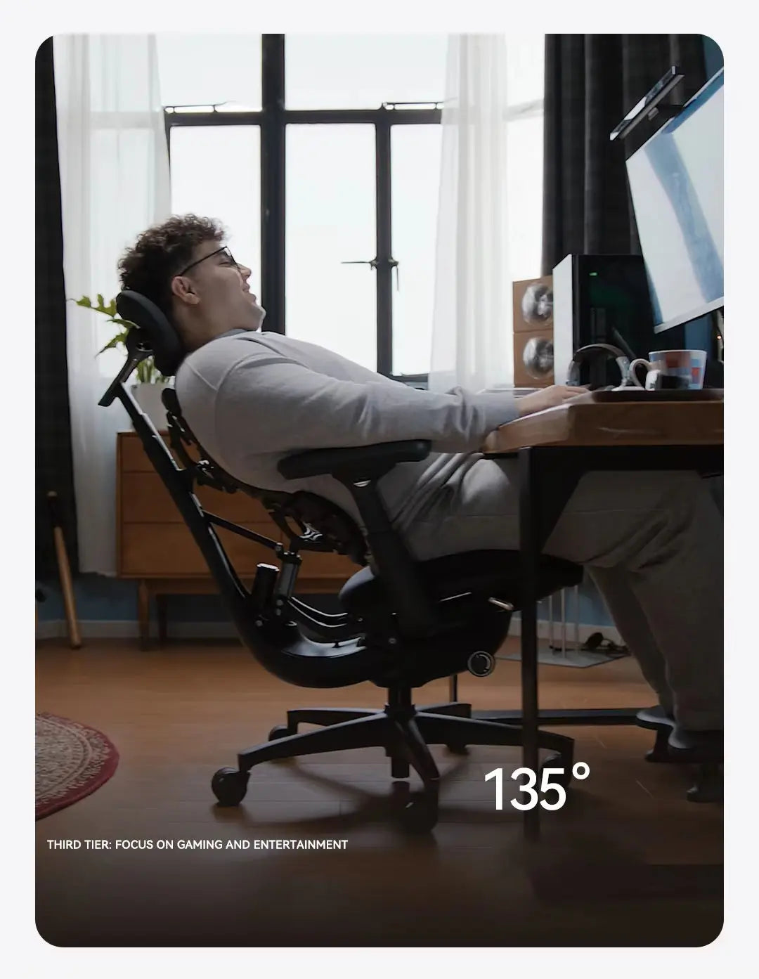 Libernovo business office chair, sturdy construction, comfortable sitting for a long time, office furniture