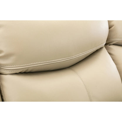 1+2+3 Manual recliner loveseat reclining sofa set, Cream