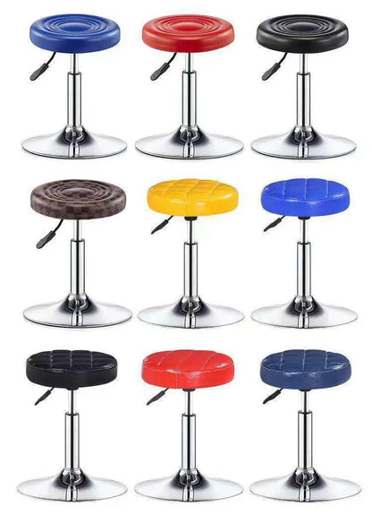 Bar Chair Bar Chair Stool Stool Haircut Chair Rotating Lifting Round Stool Backrest Pulley Chair Large Work Stool Supply
