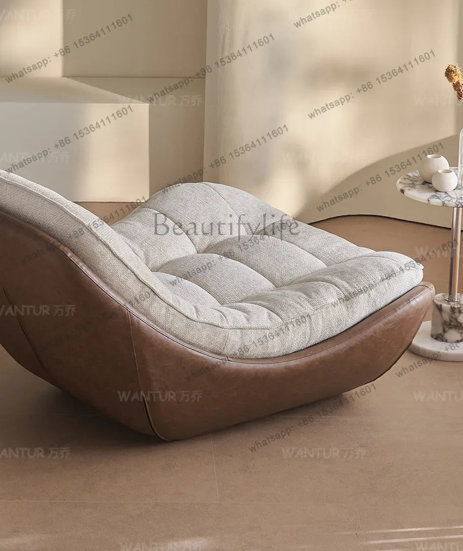 minimalist light luxury Nordic sofa chair simple leisure lazy sofa chair