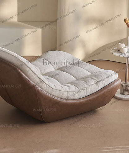 minimalist light luxury Nordic sofa chair simple leisure lazy sofa chair