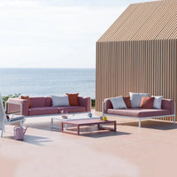 Nordic outdoor sofa, coffee table combination courtyard B & B garden living room outdoor balcony terrace