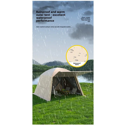 Large Outdoor Tent Canopy Sunshade Screen Gazebo Portable Mosquito Proof Camping Shelter
