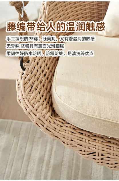 Hanging basket chair indoor swing household hanging hammock rocking balcony Internet celebrity swing hanging