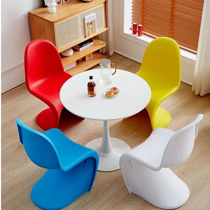 Sleek Ghost Chair with Clear Acrylic Backrest for Modern Living Room Decor Contemporary Living Room Relaxing Dining Chair