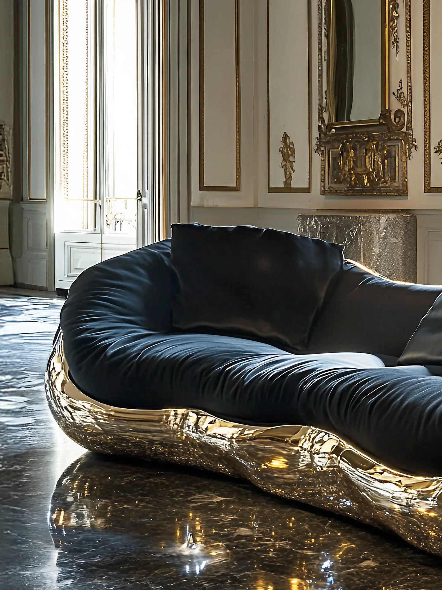 Art Aesthetics Sofa Villa Modern Light Luxury Furniture High Luxury International Pavilion J1