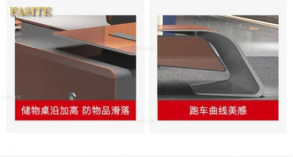Office Furniture Desk Complete Boss Desk Modern Manager  Fashion