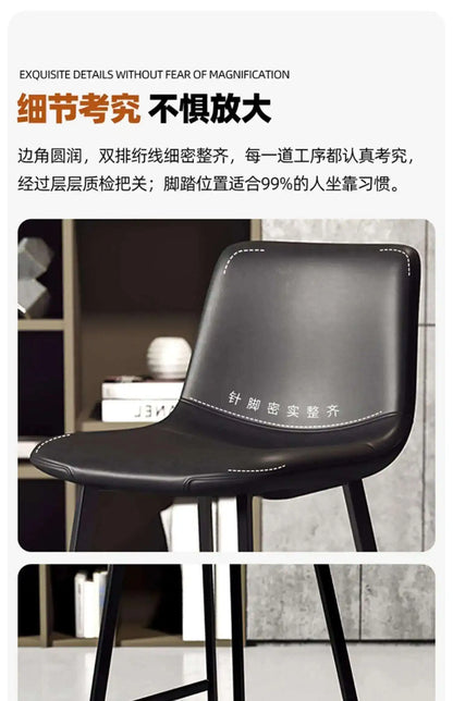 Luxury Office Bar Chair, Scratch resistant Outdoor European Bar Chair, Living Room Design, Taburetes Altos Cocina Home Furniture