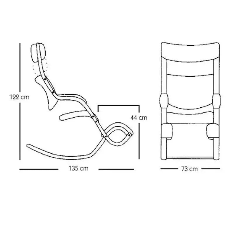 Gravity Balance Chair Zero Gravity Suspension Multi Functional Leisure Single Sofa Lazy Sofa