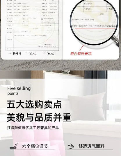 Floating Window Chair Lazy Person Sofa Single Person Tatami Bedroom Balcony Dormitory Small Bed Backrest Chair Folding