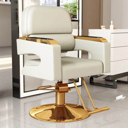 Creative Luxury Barber Chairs Modern Simple Style Minimalist Salon Chairs Space Saving Italian Friseurstuhl Salon Furniture