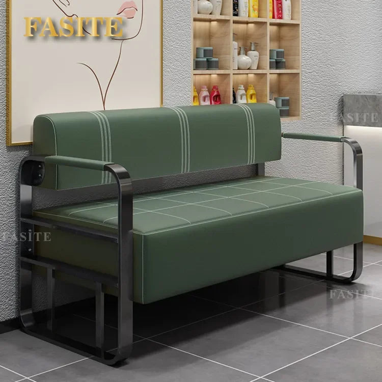 Office reception small apartment sofa barber shop waiting chair rental house clothing beauty salon lounge