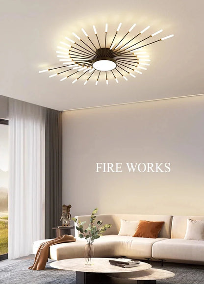 Creative LED Ceiling Lamp Modern Living Room Lights Nordic Home Decor Dining Bedroom Lighting Lustre Indoor Ceiling Pendant Lamp
