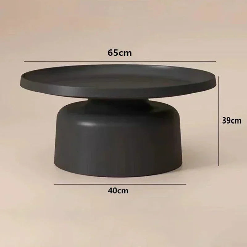 Circular Coffee Tables Nordic Living Room Center Table Modern Side Tea Table Portable Simple Bedroom Nightstand Home Furniture