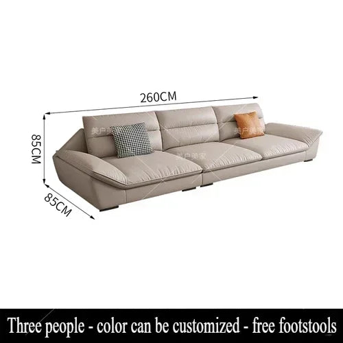 Living Room Sofas Modern  Puffs Relaxing Design Luxury Sofa Elegant Recliner Home Furniture