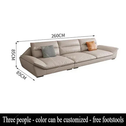 Living Room Sofas Modern  Puffs Relaxing Design Luxury Sofa Elegant Recliner Home Furniture