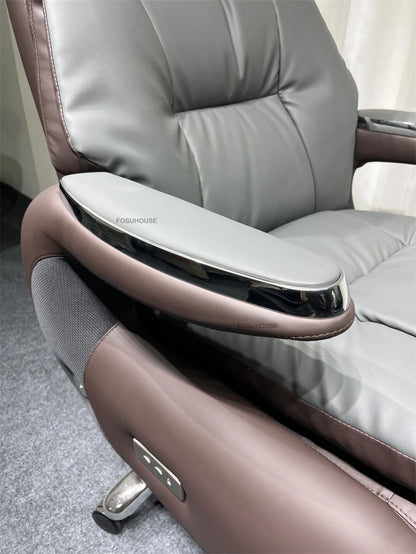 Electric Smart Office Chairs European Reclining Computer Chair Home Gaming Armchair Modern Office Furniture High-end Boss Chair