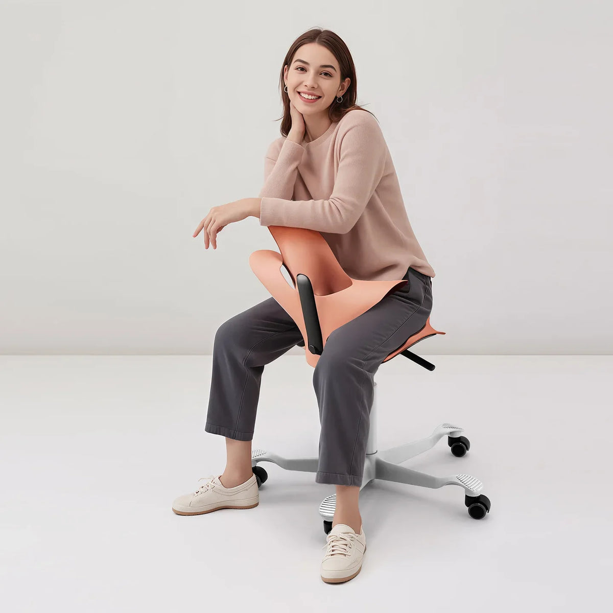 Back support Computer Office ergonomics Learning Dentist Saddle chair