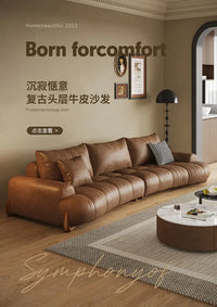 Modern Leather Relax Sofa Living Room Minimalist Luxury Sectional Nordic Sofa Adults Designer Divani Soggiorno Home Furniture