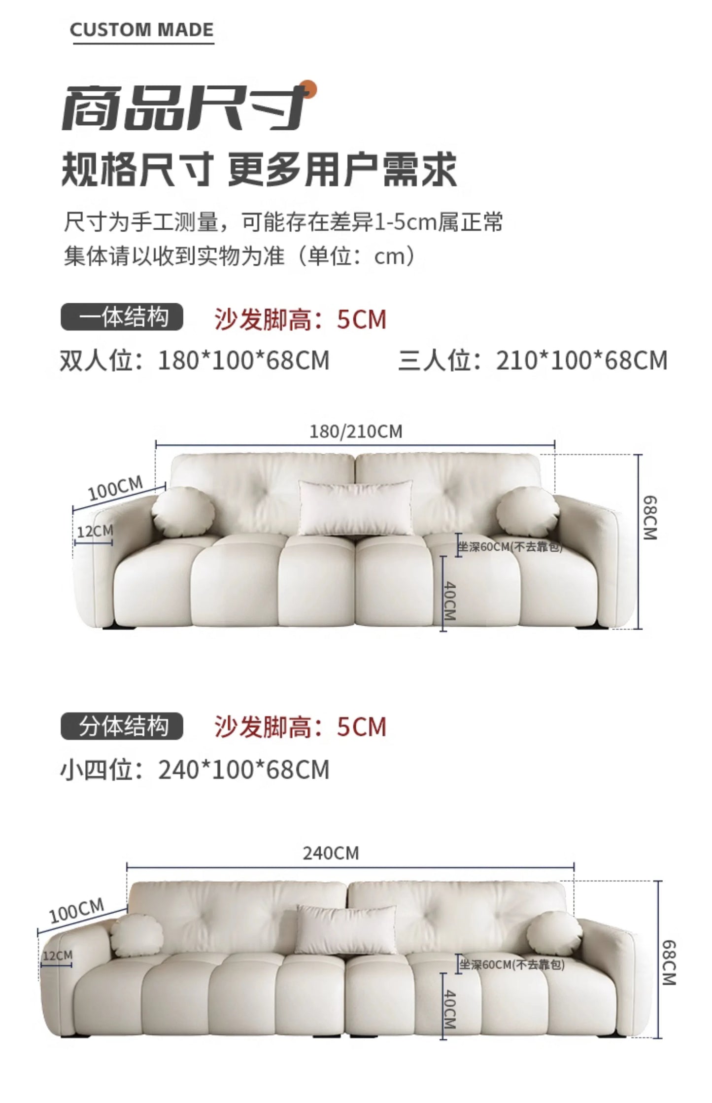 Nordic Luxury Modern Sofa Bedroom Large Cozy Floor Lazy Sofa Hotel Floor Daybed Lounge Woonkamer Banken Living Room Furniture