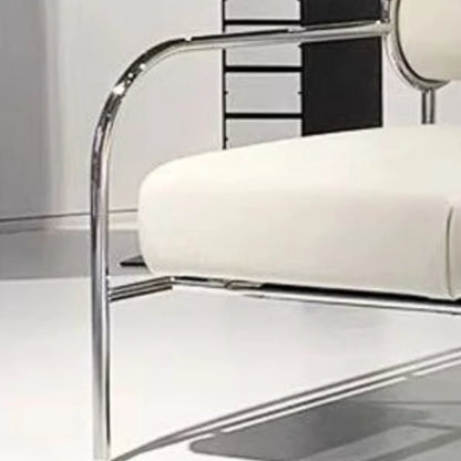 art simple Armchair Medieval style stainless Italian minimalist Armchair ergonomic design cadeiras para sala de estar furniture