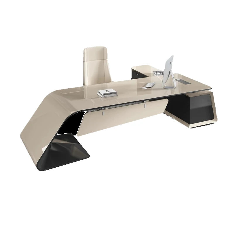 Big Wooden Executive Office Desk White Storage Standing Cheap Executive Office Desk Luxury Corner Mesa De Escritorio Mesa Office