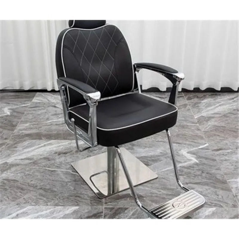 Barber shop chair perm dyeing put down chair oil head men shave beard repair face chair net red hair salon special hair cut seat