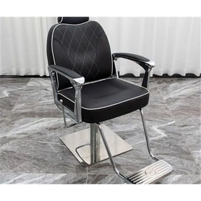 Barber shop chair perm dyeing put down chair oil head men shave beard repair face chair net red hair salon special hair cut seat