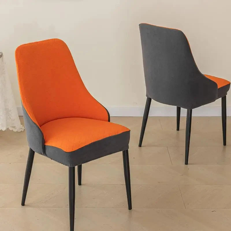 New Type Curved Armchair Cover Short Supported High Shaped Chair Cover Dining Chair Cover Stool Cover Universal Type