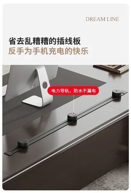 Aesthetic Executive Office Executive Desk Reading Minimalist Table Computer Tables Coffee Reception Tavolino Hotel Furniture