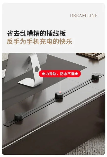 Aesthetic Executive Office Executive Desk Reading Minimalist Table Computer Tables Coffee Reception Tavolino Hotel Furniture