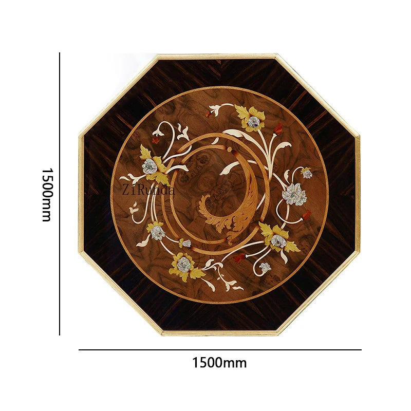 High quality unique central table design living room furniture luxury classical round coffee table