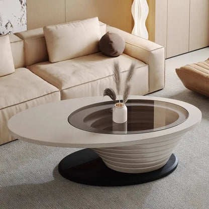 Ensemble de table basse de meubles de salon de styliste créatif, ensemble de table basse moderne de luxe unique pour la maison