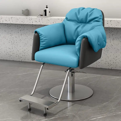 Creative Luxury Barber Chairs Modern Simple Style Minimalist Salon Chairs Space Saving Italian Friseurstuhl Salon Furniture