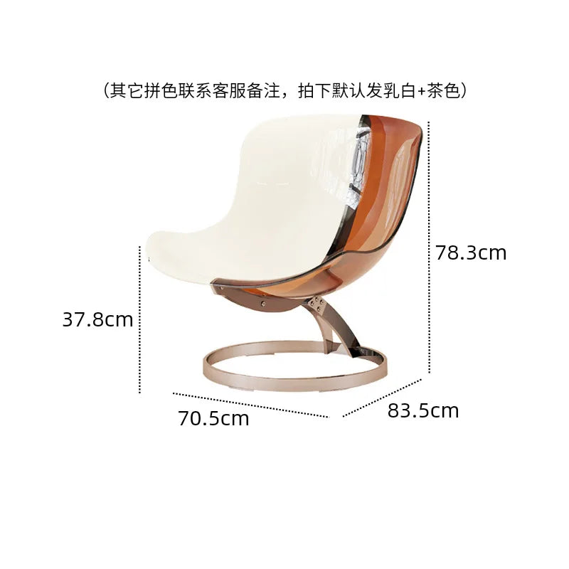 Sofa chair Nordic living room home leisure negotiation back chair