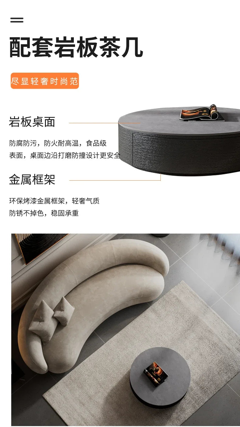 Elastic Luxury Living Room Sofa Modern Aesthetic Elegant Sectional Sofa Designer Replica Muebles Para El Hogar Nordic Furniture