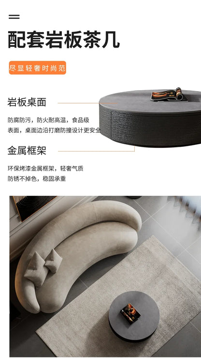 Elastic Luxury Living Room Sofa Modern Aesthetic Elegant Sectional Sofa Designer Replica Muebles Para El Hogar Nordic Furniture