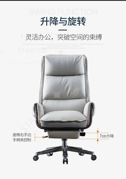 Swivel Bedroom Comfortable Sofas Armchair Desk Chair Chairs Study Office Ergonomic Kneeling Comfy Cadeira Gamer Salon Furnitures