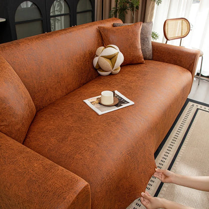 Adjustable Waterproof Elastic Sofa Cover Armchair Protector Corner L Shape Stretch Slipcovers Couch Covers 1/2/3/4/5 Seater