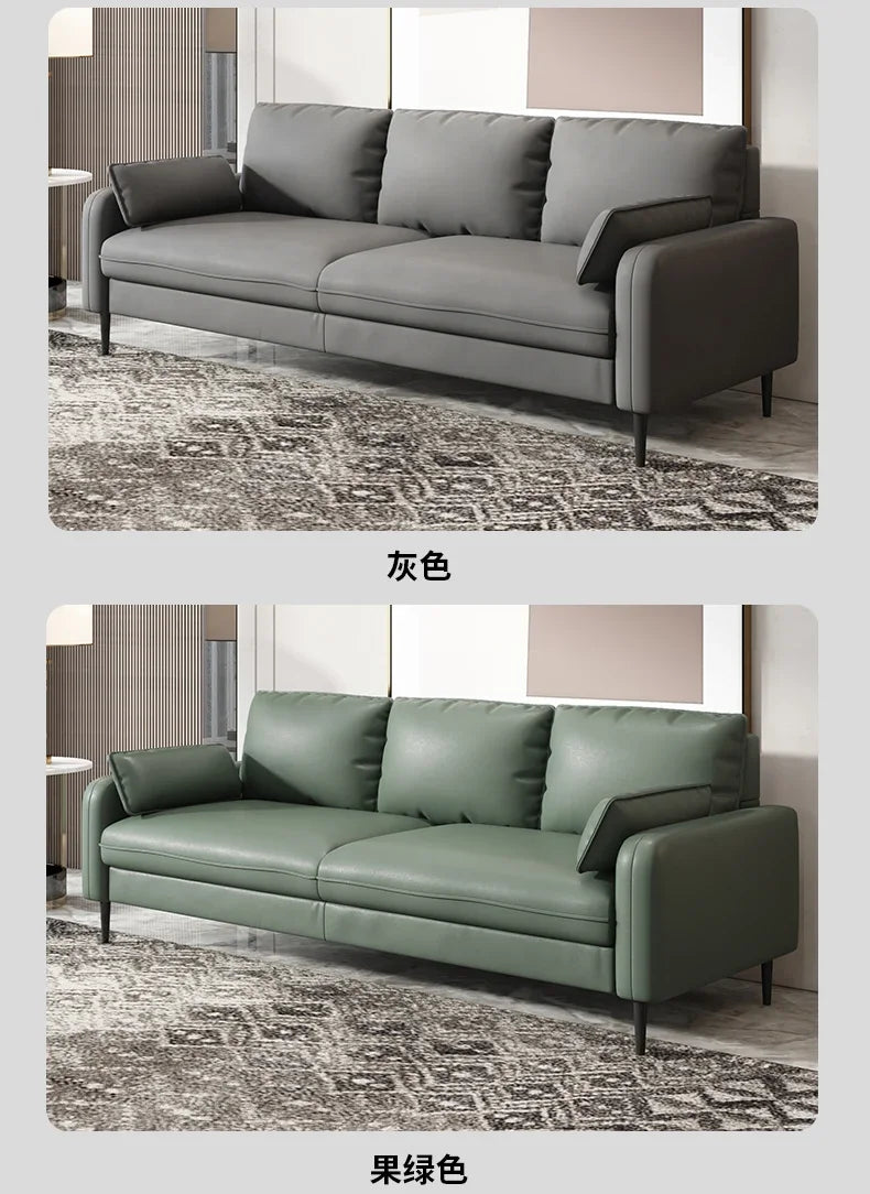 Scratch Protector Sofa Relax 3 Seater Brown Classic Sofa Armchair Lounge European Design Divano Living Room Furniture TY100YH