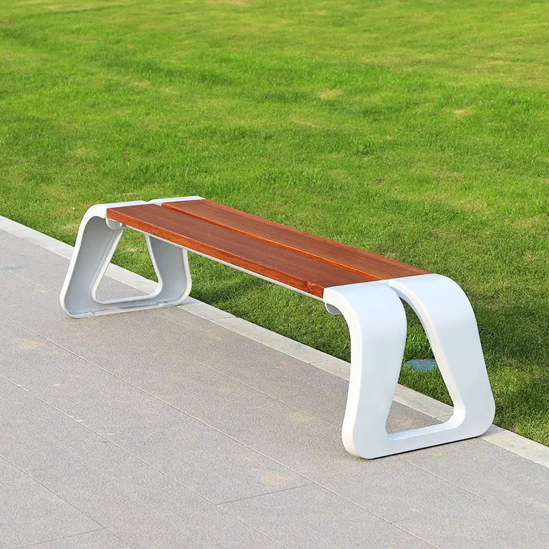 Banc en bois personnalisé, utilisation extérieure et intérieure, chaise écologique entièrement en bois, bonne banc d'attente de jardin porteur