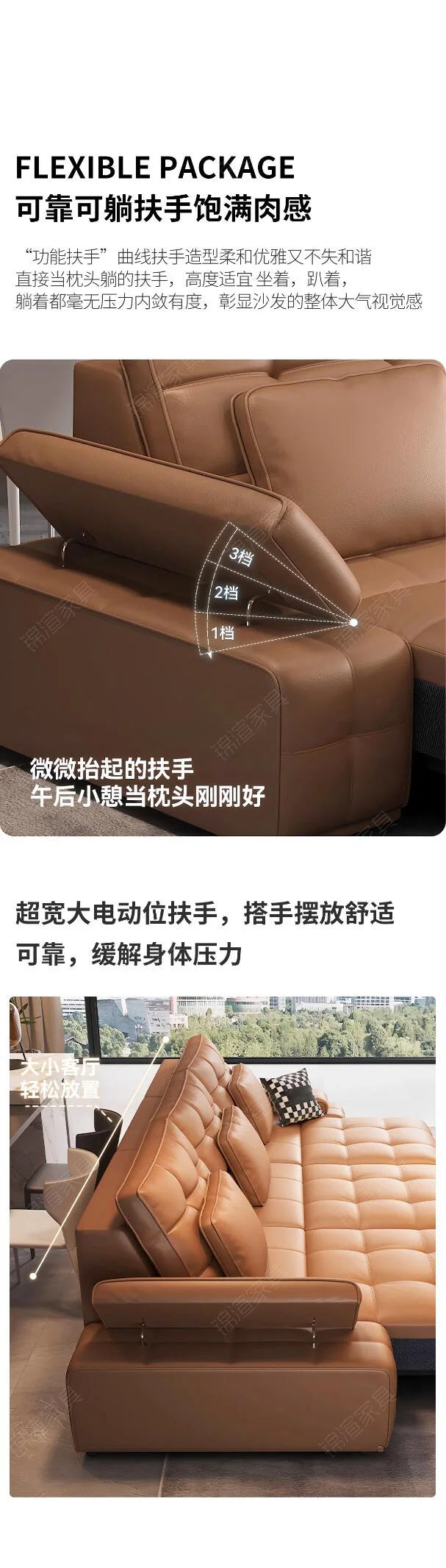 Extendable Modern Electric Recliner Sofa Nordic Designer Electric Recliner Sofa Oversized Lazy Bankstel Woonkamer Furniture