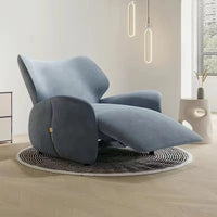 Modern Smart Living Room Recliner Sofa Chair Comfortable Cotton Push Back Rocking Chair Convertible for Home Bar Furniture