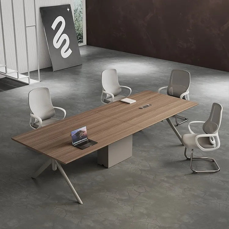 Conference Table Simple Modern Meeting Office Rectangular Business Negotiation Environmental Protection Large And Small Conferen