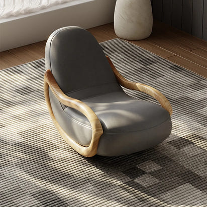 Relaxing Lounges Accent Chair Lazy Household Rocking Living Room Sofa Relax Armchairs Break Celebrity Creamy Balcony Furniture