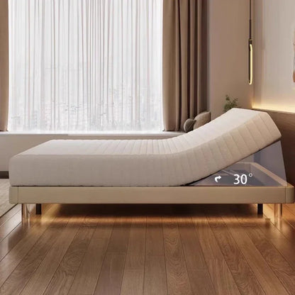 Smart Luxury Bed Modern Sofa Design Bedroom Platform Sleeping Massage Bed Platform Safe Letto Matrimoniale Office Furniture
