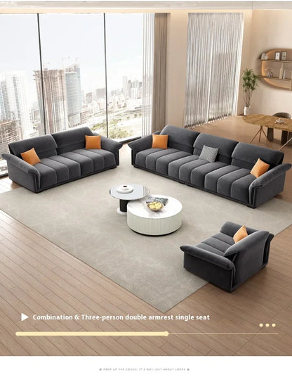 Luxury European Sofa Living Room Sectional Minimalist Modular Sofa Comfortable Lounge Divano Soggiorno Di Lusso Room Decor